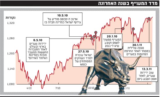 מדד המעוף בשנה האחרונה / צלם: shutterstock א ס א פ קראייטיב